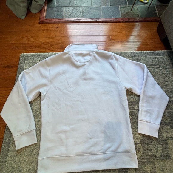 Tufts White Quarterzip - Picture 2 of 5